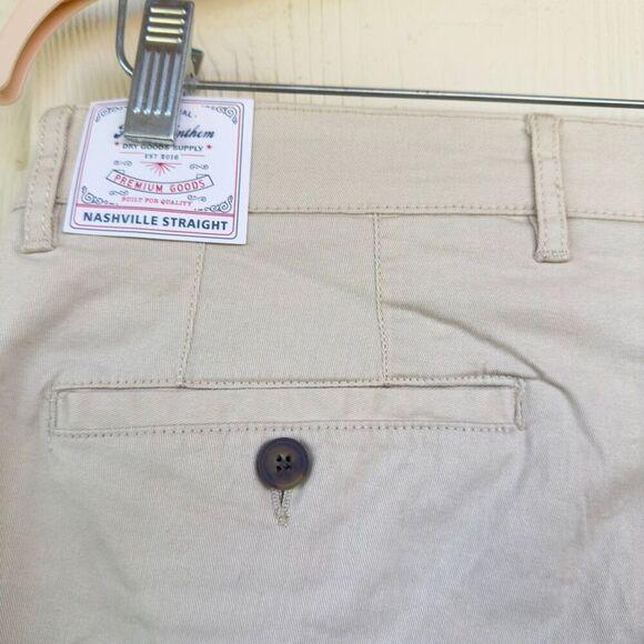 Flag & Anthem | Men's Castleton Stretch Chino Pants - Stone, Size 34x30 - Picture 5 of 11